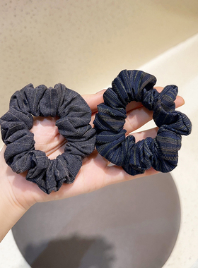 高级感发饰小肠发圈不勒发皮筋