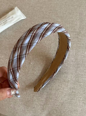 森系爱心波点高颅顶发箍