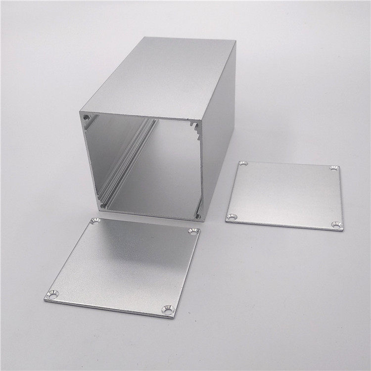 正方形铝合金外壳铝型材盒子铝盒长方形壳体氧化开孔丝印打标打样,淘宝优惠券,粉丝福利购,淘宝优惠卷