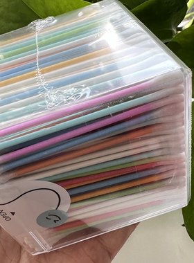 悠悠一品婴儿纸轴棉签一次性棉棒掏耳勺螺旋头掏耳朵彩色盒装棉棒