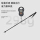 户外登山杖手杖碳素超轻伸缩折叠滑雪防滑拐杖多功能爬山徒步装备