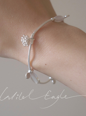 荒野鹰原创设计天然石手链