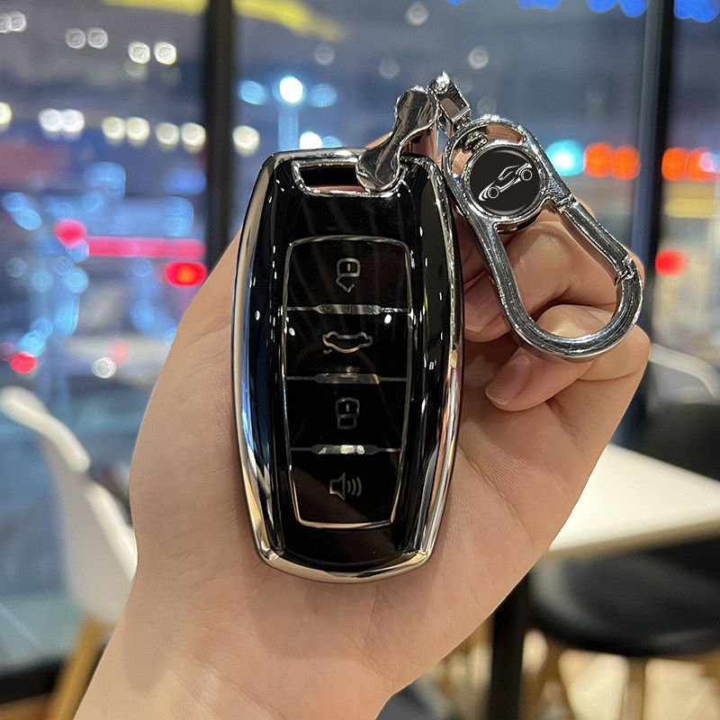 适用于长城哈弗h6钥匙套汽车h2s壳m6plus二代大狗f7/h9赤兔h6高档,淘宝优惠券,粉丝福利购,淘宝优惠卷