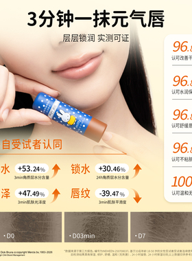 roopy润培米菲联名款唇膏礼盒补水保湿改善唇部干燥手唇护理套盒