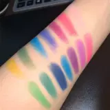 База под макияж, матовые зеленые палетка теней, 35 цветов, косплей, европейский стиль