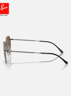 RayBan雷朋太阳镜金属不规则形渐变偏光时尚眼镜男女墨镜0RB3694