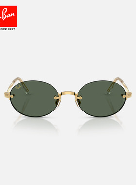 RayBan雷朋椭圆形金属太阳镜