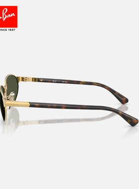 RayBan雷朋不规则形金属太阳镜