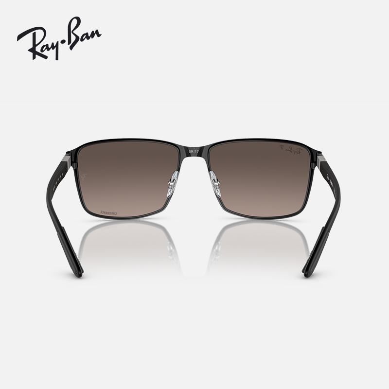 RayBan雷朋太阳镜方形框男士女款眼镜偏光时尚防晒墨镜0RB3721CH - 图2