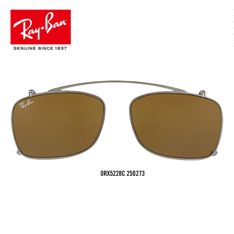 RayBan雷朋前挂式便携眼镜墨镜时尚修颜男女太阳镜夹片0RX5228C-图3