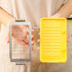 Butter cutting box with lid dustproof storage box