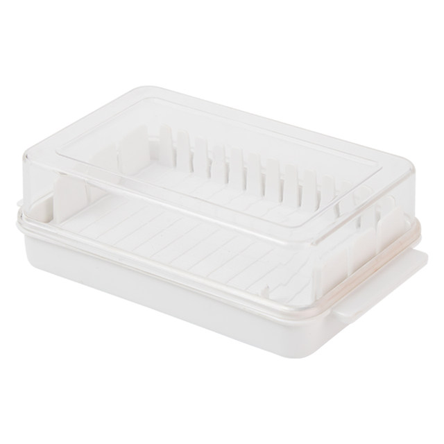 Butter cutting box Butter tofu cube cutter Refrigerator storage box with lid Cheese cheese storage box