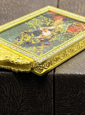 手工手绘唐卡扎基拉姆绿度母唐卡