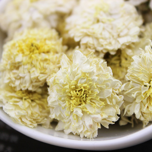 徽友新贡菊花茶黄山11月白菊花草茶头采徽菊125gX2袋送金丝试泡 - 图3