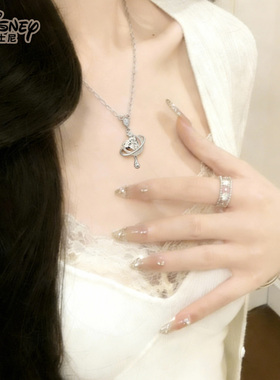 圣诞礼物送女朋友迪士尼纯银项链