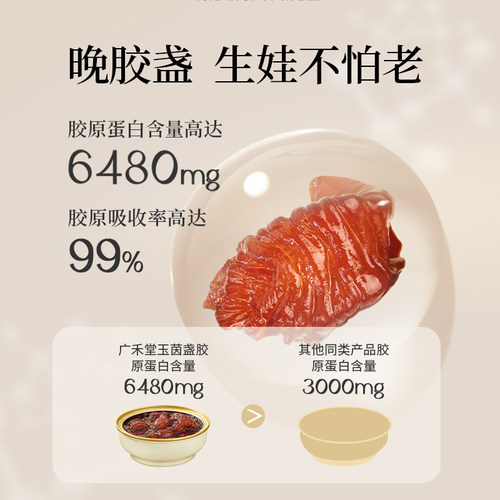 【广禾堂早燕晚胶】花胶燕窝盏即食轻食早餐滋补鱼胶燕窝滋补品-图2