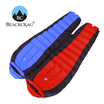 BlackCrag black rock gale mummy adult spring, summer and autumn outdoor down bag sleep 90% duck ສີຂາວລົງອາຫານທ່ຽງ