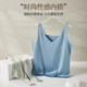 Ice silk suspender vest women's imitation silk sleeveless top