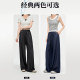 ໂສ້ງຂາຍາວ Modal retro jeans ແບບອາເມລິກາ