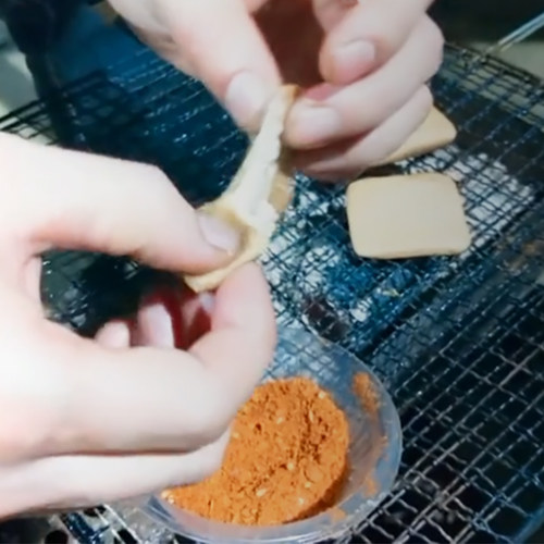 【贵州名小吃】大方手撕小豆腐 烧烤臭豆腐送辣椒100片(包邮哦) - 图1