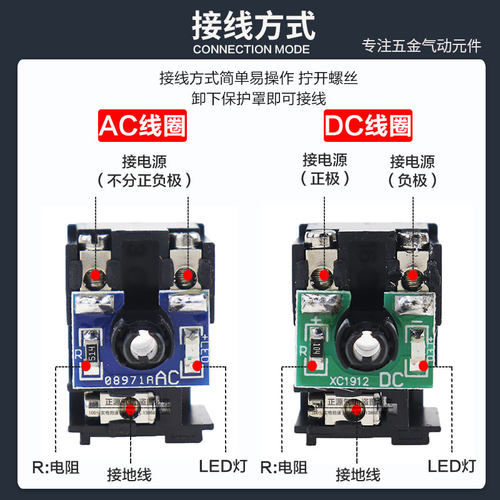 吉克气动电磁阀4V210-08 4V310-10 4V410-15二位五通换向气阀原装 - 图2