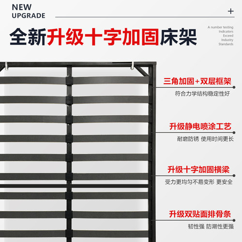 隐形床壁床单体折叠床五金配件定做多功能床翻板床折叠床侧翻床 - 图2