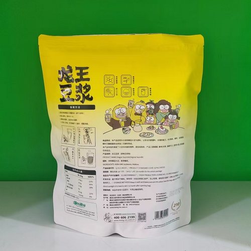 龙王原味豆浆粉600g克独立包速溶豆浆粉早餐营养代餐原味豆粉包邮 - 图2