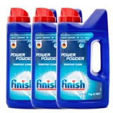 finish Liang Dish Dishmerse Special Degergent Probeming Powder*3 бутылки красивых сименсов