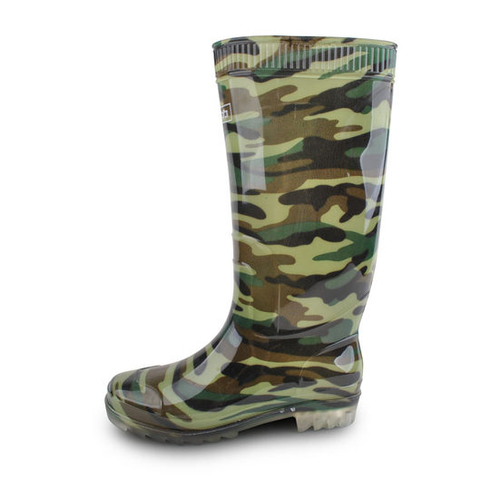 Men's waterproof short-cut rain boots