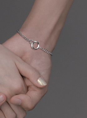 莫比乌斯环情侣手链一对纪念礼物