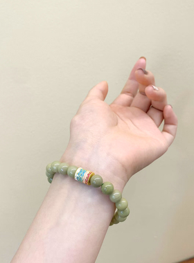 牛油果弹力手链女小众设计个性化