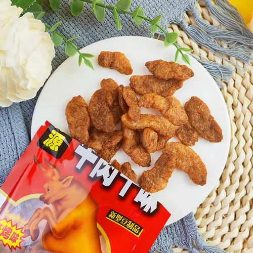 酷牛康源牛肉干味新型豆制品豆干烧烤味8090怀旧零食校门口小食品 - 图2