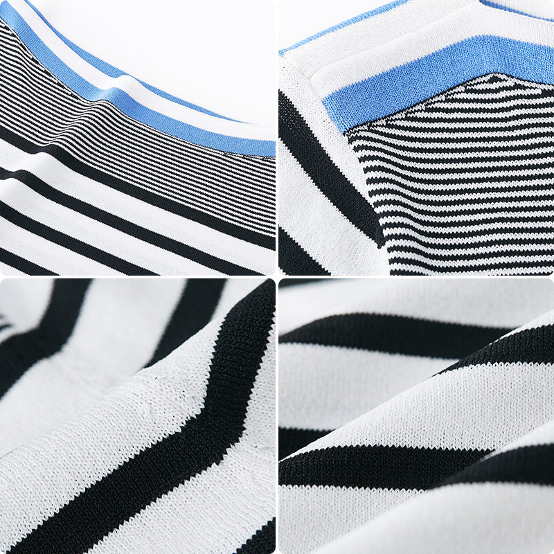 【商场同款】水云间韩版条纹夏季t恤 sedate毛衣