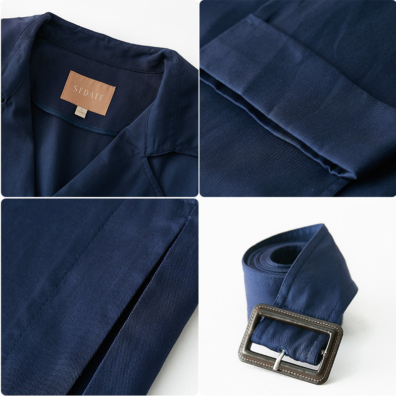 水云间新款春秋中长款英伦风风衣 sedate风衣