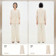 Shuiyunjian Danren ນຸ່ງໂສ້ງຂາກວ້າງ apricot minimalist ສໍາລັບແມ່ຍິງ, ໂສ້ງຂາຍາວ drape suits ສໍາລັບການເດີນທາງ 2026 summer ຮູບແບບໃຫມ່