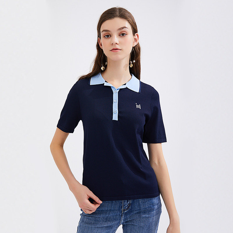 水云间polo领针织衫2020夏季t恤 sedateT恤