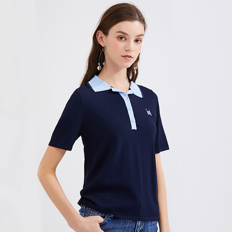 水云间polo领针织衫2020夏季t恤 sedateT恤