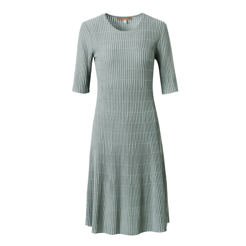 水云间纯色高腰中长裙夏季连衣裙 sedate连衣裙