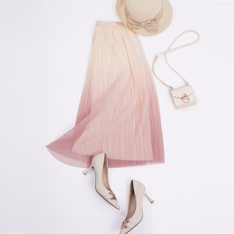 【商场同款】水云间轻盈飘逸女半身裙 sedate半身裙