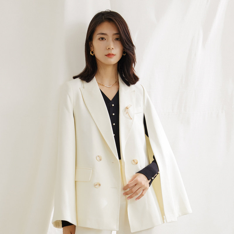 水云间女士小西装2022新款简约宽松 sedate西装