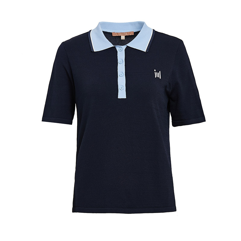 水云间polo领针织衫2020夏季t恤 sedateT恤