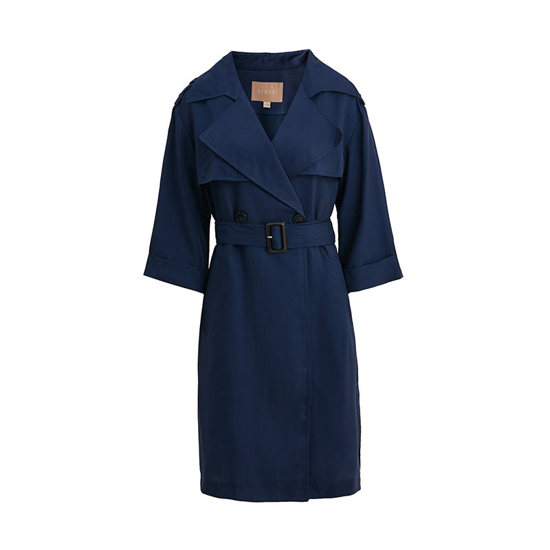 水云间新款春秋中长款英伦风风衣 sedate风衣
