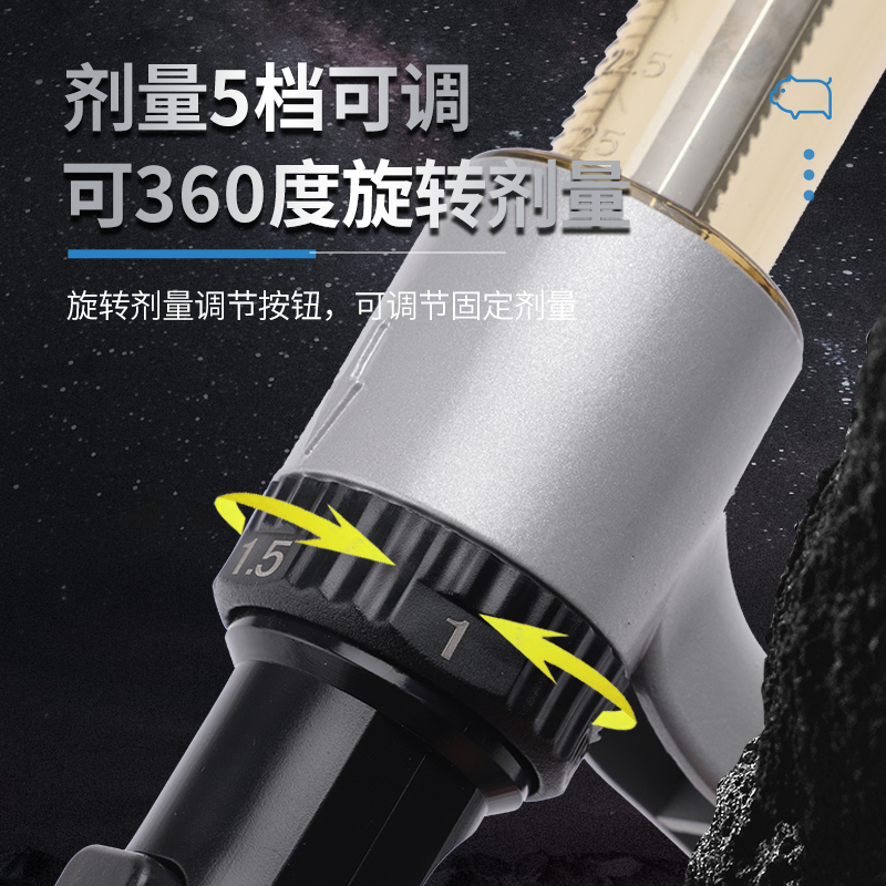 兽用进口连续注射疫苗器针器注器猪用注射器打针神器牛用半自动-图0