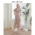 Yihua Ou Xiu 2019 Mùa hè Phụ nữ Mới Dress Fairy Super Fairy Ngọt ngào Đính cườm Váy Ruffle - váy đầm váy công chúa cho bé váy đầm