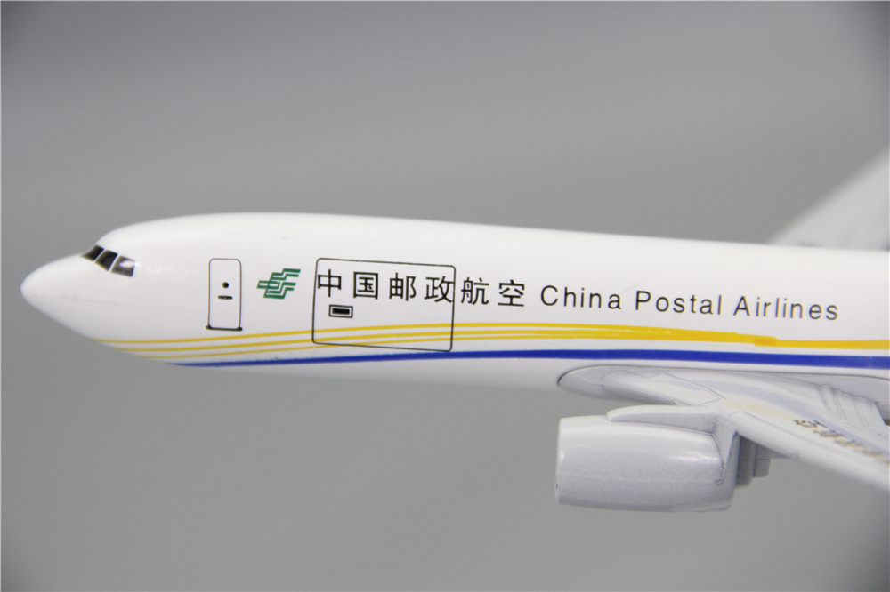 合金飞机模型波音B737-800机型中国邮政货机航模礼品摆件20厘米 - 图0