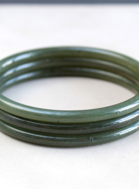 水玉冰魄天然和田玉戴手镯