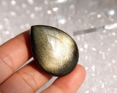 水玉冰魄天然金曜石吊坠祼石吊坠 水玉冰魄项坠/吊坠