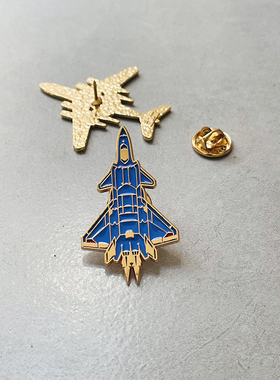 航空飞机金属胸针模型创意精美装饰礼物衣服背包挂件