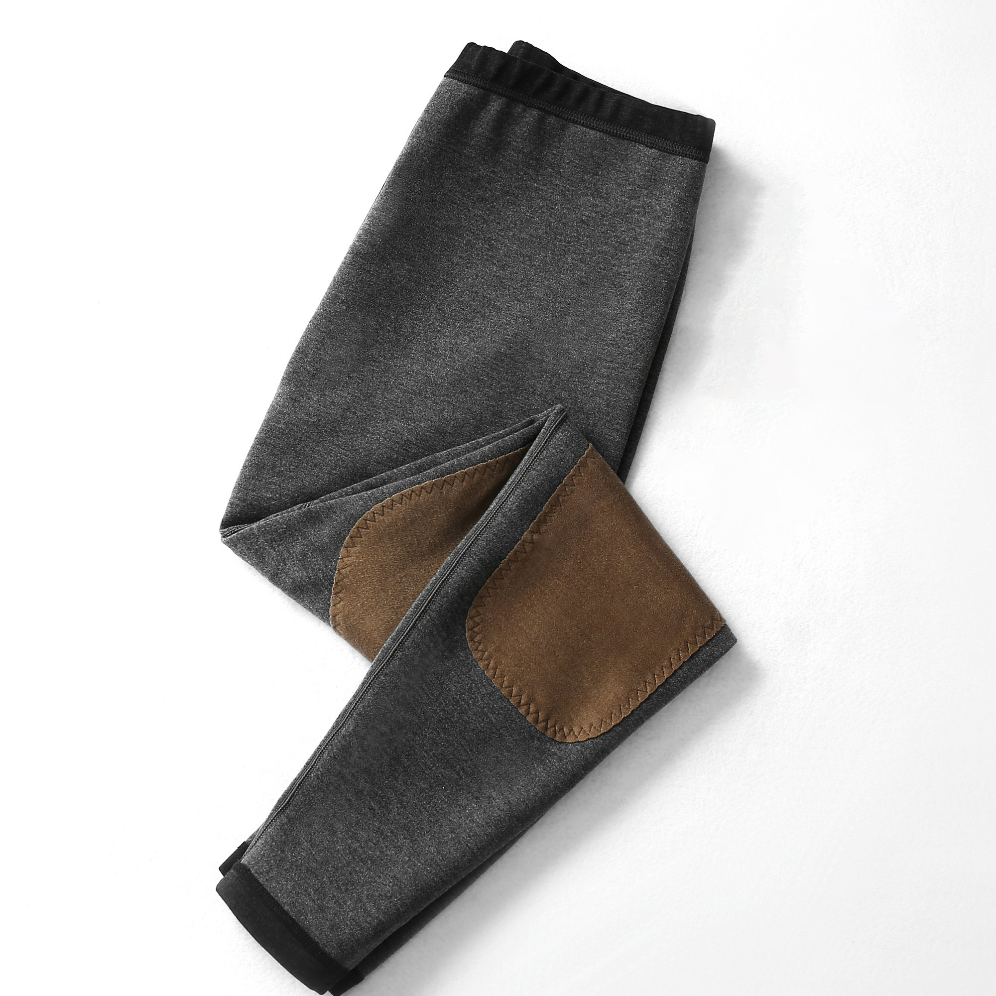 意大莱秋裤男款护膝打底裤薄款男士绒裤秋冬季新款保暖裤加厚线裤