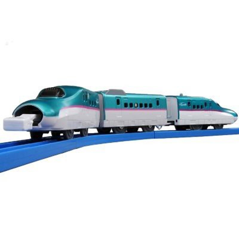 日版TOMY多美 Plarail S-03 E5系列新干线隼鸟 电动火车轨道玩具 - 图2